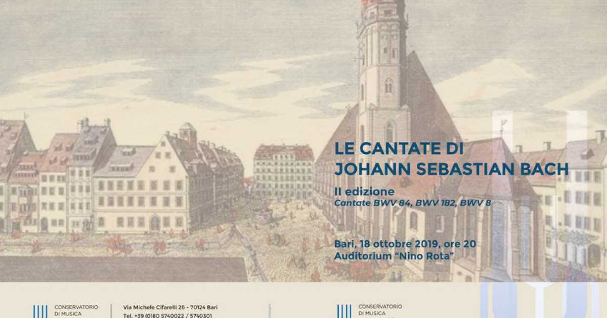 Bari, all'Auditorium serata dedicata alle musiche di Bach